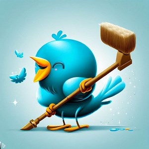 Cleaner Twitter icon