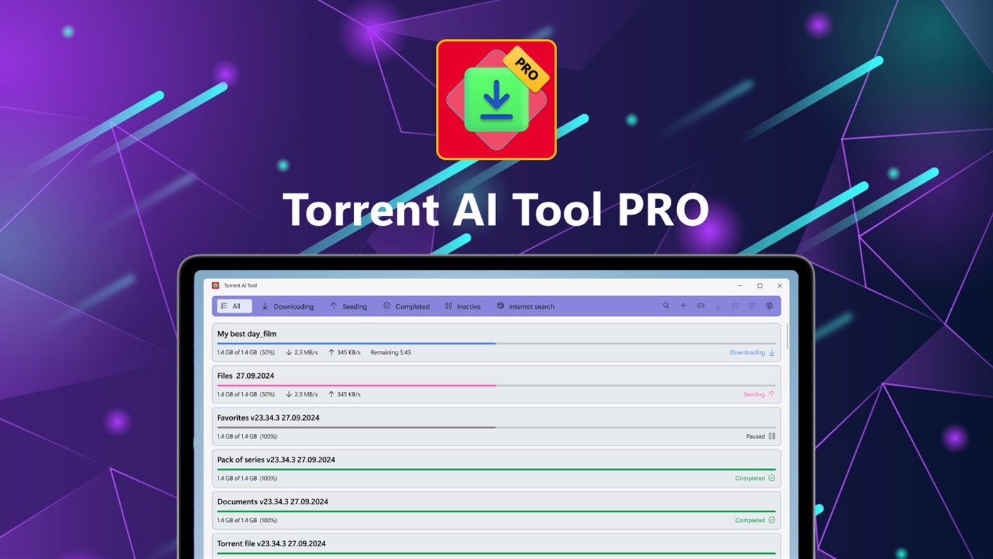 #1. Torrent AI Tool PRO (Windows) Με: Virtual Pulse