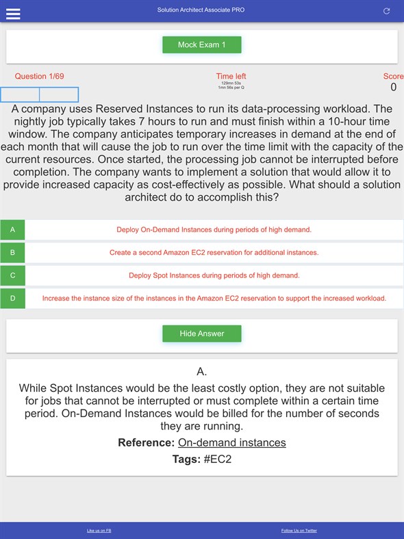 #6. AWS Cert Solution Architect Associate Prep Pro (Windows) Podle: Djamgatech Corp