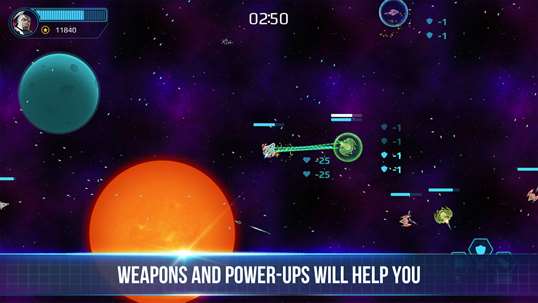 Galaxy Invasion - Heroes Attack screenshot 2