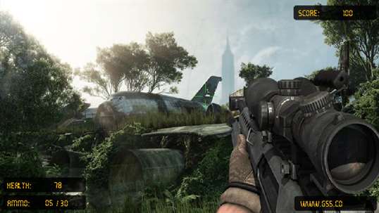 Sniper Battlefield Gunfire screenshot 1