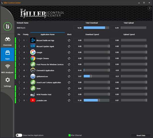 Killer Control Center screenshot 2