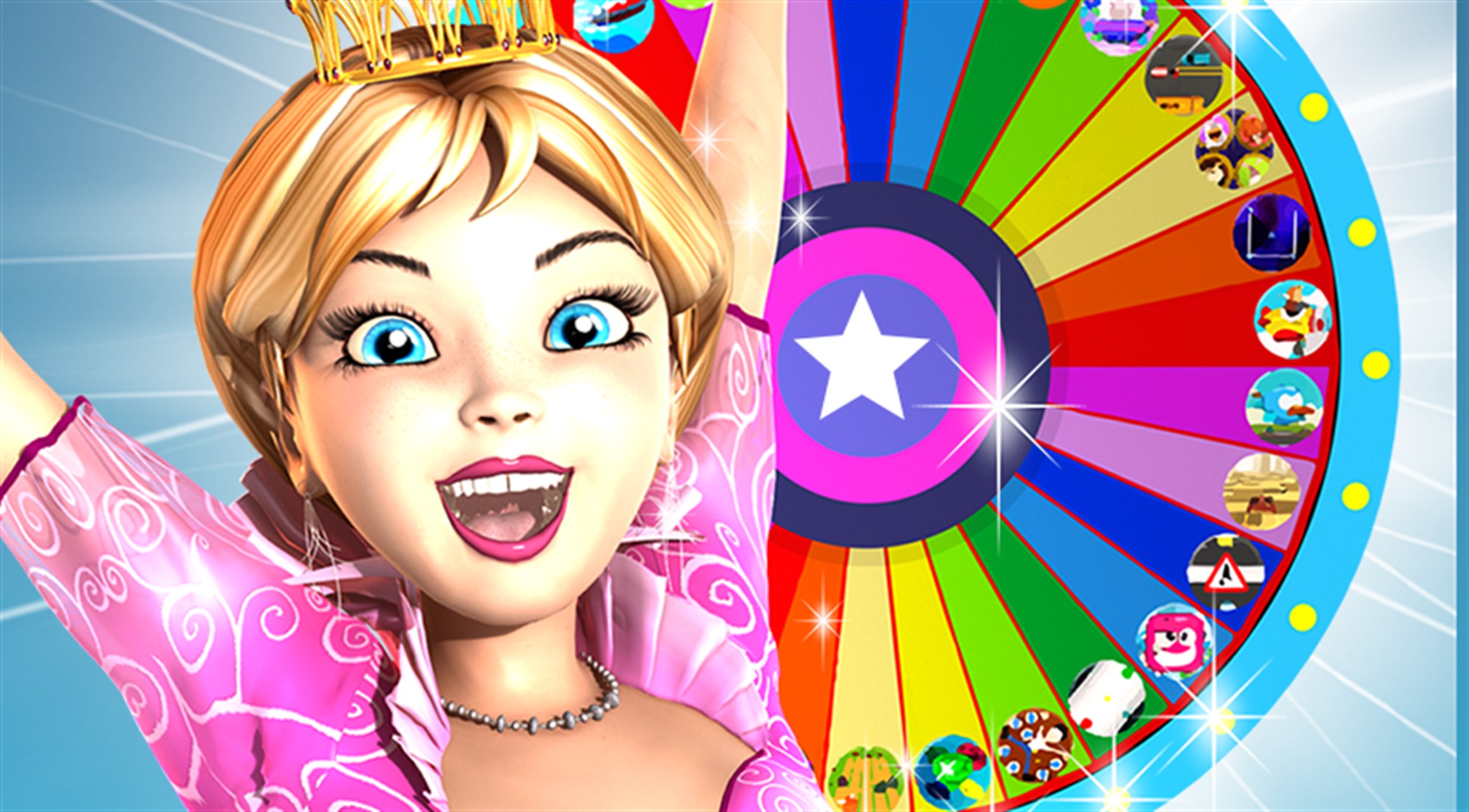 Princess Angela Games Wheel - Microsoft Apps