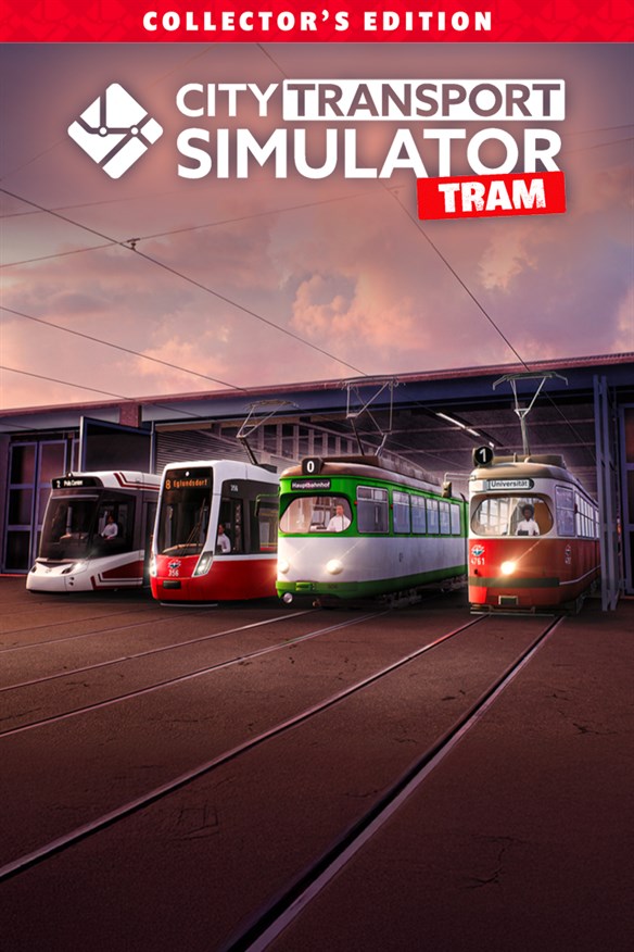 City Transport Simulator: Tram - Collector's Edition Xbox Series X|S and Xbox One cover art