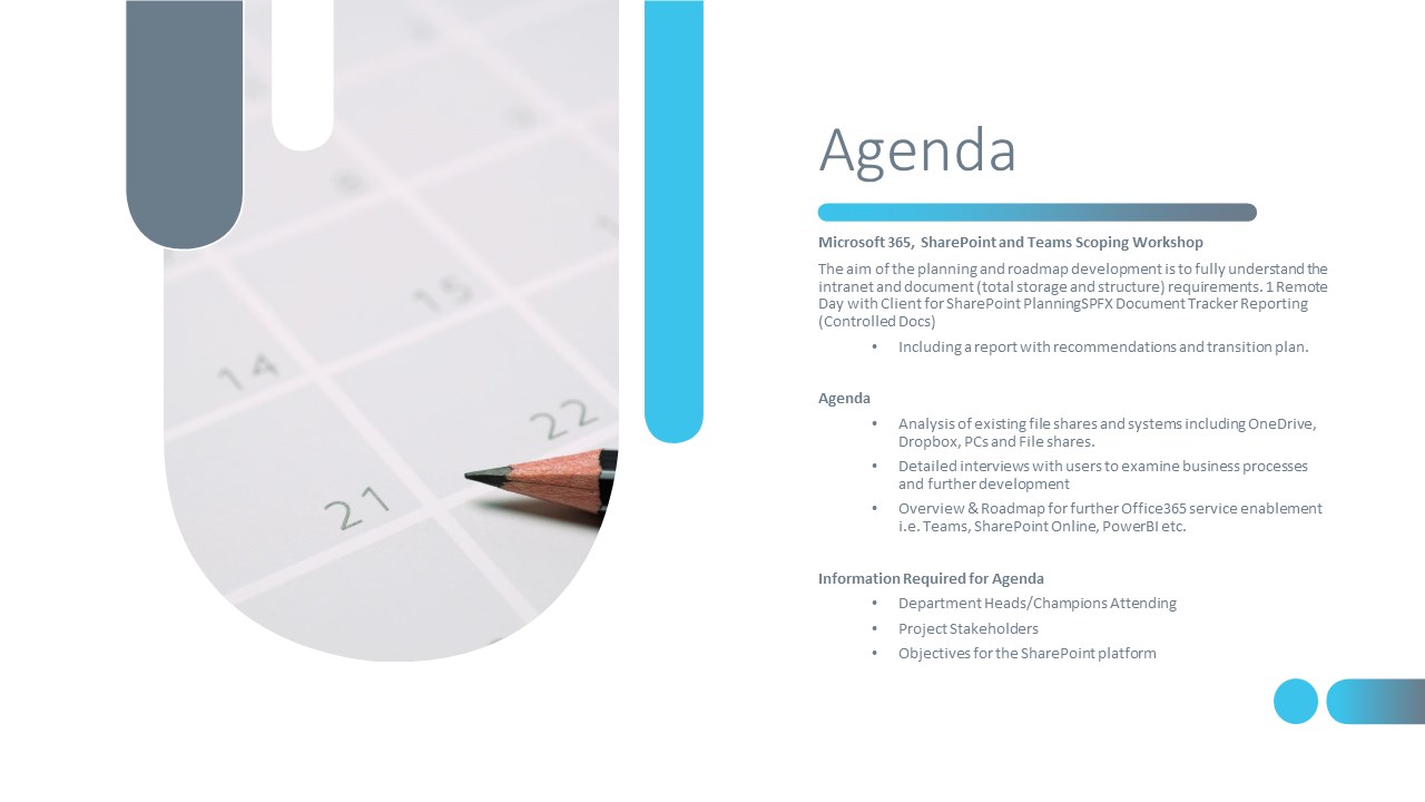 Snapshot 6 of Microsoft 365, SharePoint and Teams Scoping: 1-Day Workshop