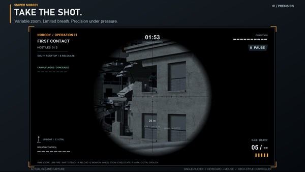 Sniper Nobody — 1