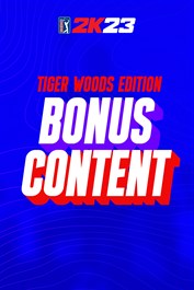 Pack Bonus Edición Tiger Woods de PGA TOUR 2K23