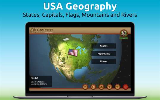 GeoExpert - USA Geography screenshot 1