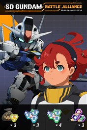 「SDガンダム バトルアライアンス」 - 『機動戦士ガンダム 水星の魔女』パック