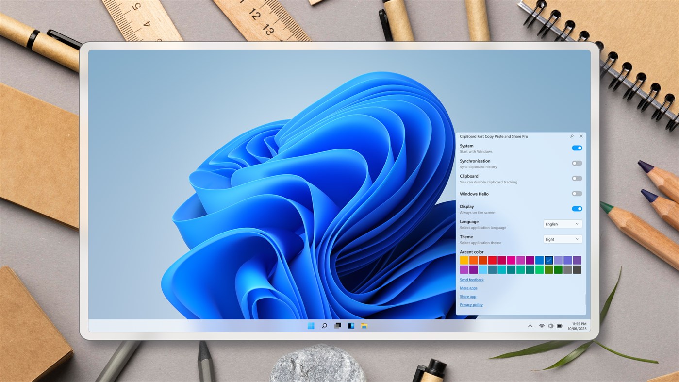 #4. ClipBoard Fast Copy Paste and Share Pro (Windows) بواسطة: Yellow Elephant Productions