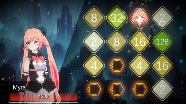 Battle Puzzle 2048 - Space Girls — 6