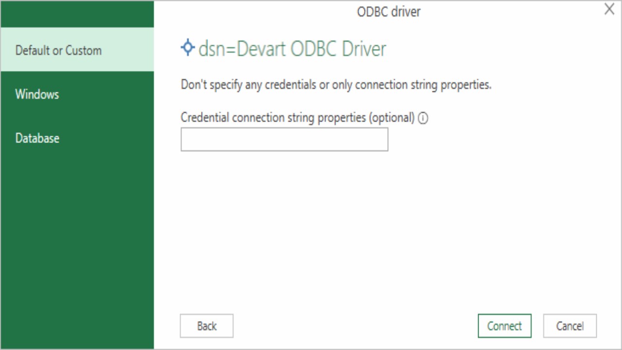 Snapshot 4 of Devart ODBC Driver for Zendesk
