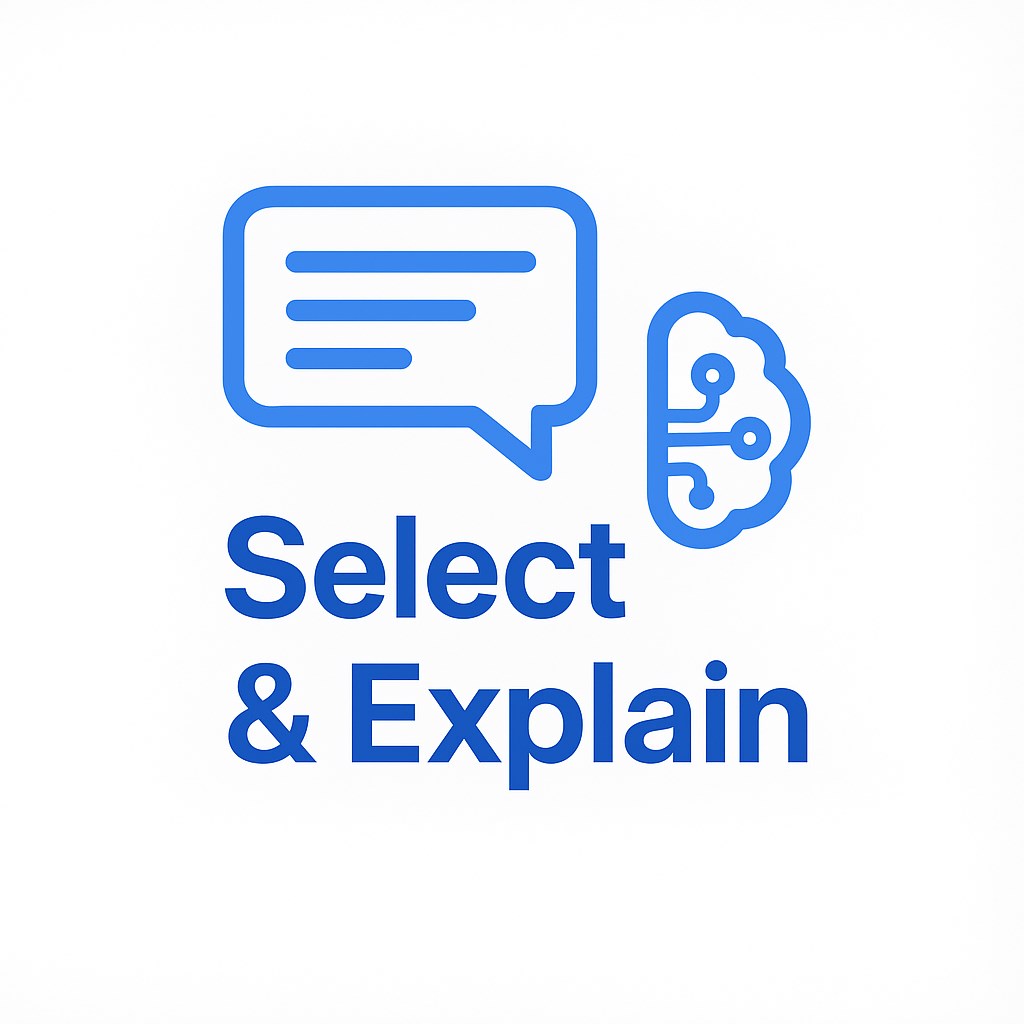 划词解释 · 多平台 AI icon