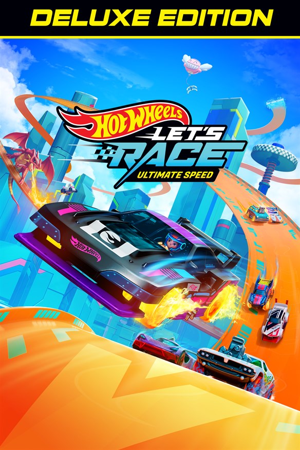 Hot Wheels Let's Race : Ultimate Speed - Deluxe Edition Xbox Series X|S and Xbox One cover art