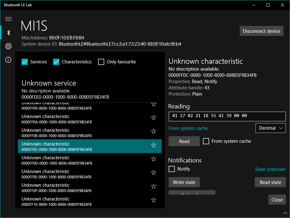 Bluetooth LE Lab Screen Grabs 4