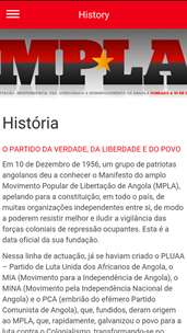 MPLA João Lourenço screenshot 4
