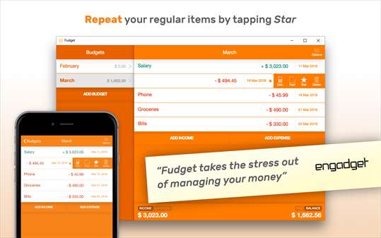Fudget: budget planner & personal finance tracker screenshot 4