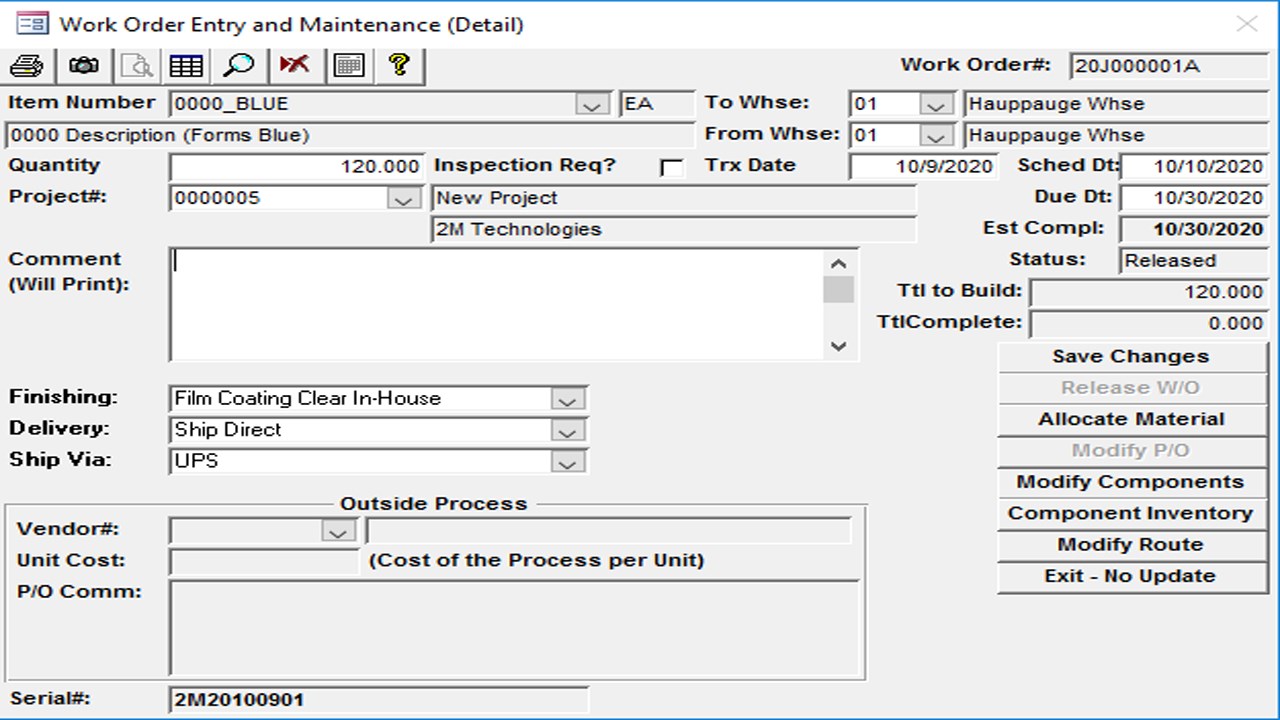 Snapshot 4 of SkyLIne ERP SaaS (Pro)