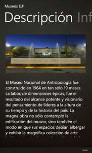 Museos D.F. screenshot 2