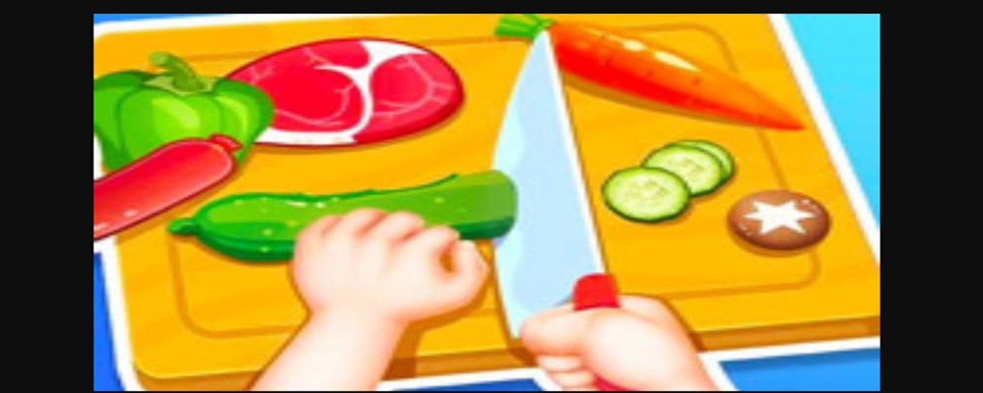 Kids Happy Kitchen Game Play marquee promo image
