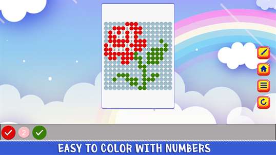 Mosaic Color by Number - Hex Puzzle Game screenshot 2
