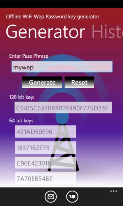 Offline WiFi Wep Password Screenshots 1