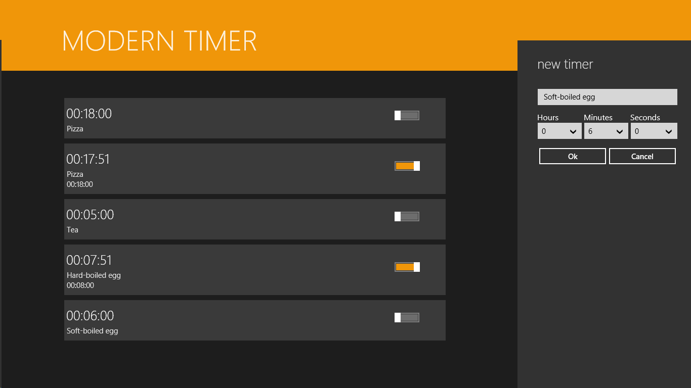 Modern Timer for Windows 10
