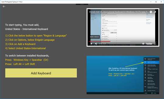 Learn Portuguese Typing in 1 Hour screenshot 4