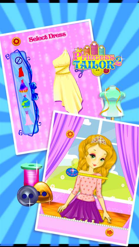 Princess Tailor – Stars Makeover For Red Carpet Celebrities: Dress Up, Tailor Up, And Make Up! Screenshots 2