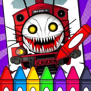 Choo Choo Charles Coloring