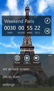 Holiday and Vacation Countdown Widget screenshot 3