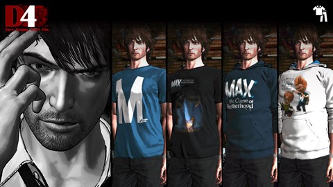 D4: Dark Dreams Don't Die - Max: The Curse of Brotherhood Clothing Set