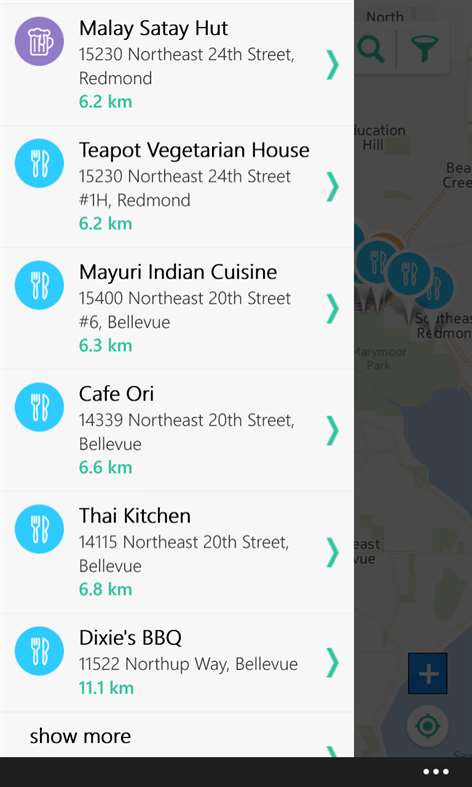Restaurants Finder - Food Near Me Screenshots 1
