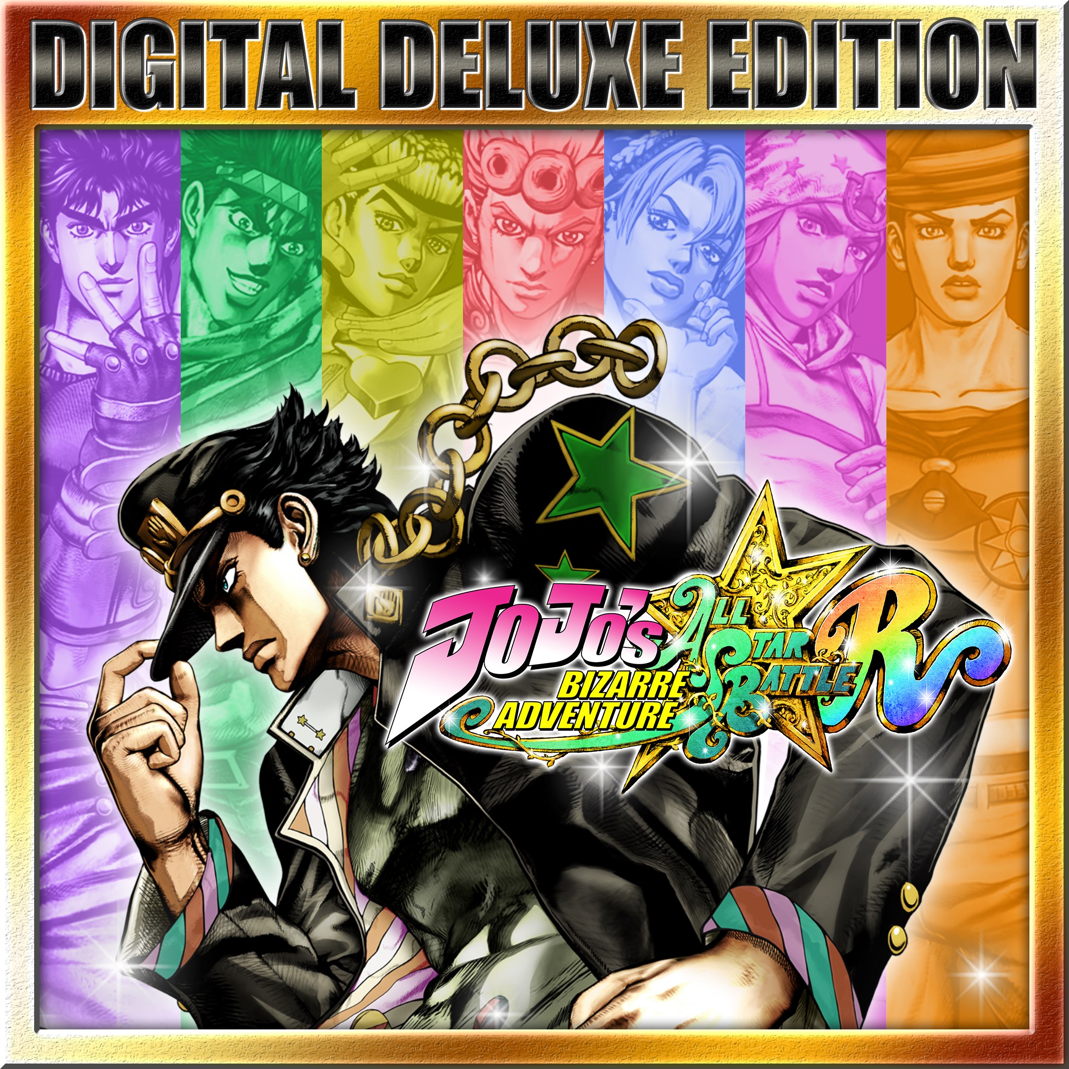 Portada de JoJo's Bizarre Adventure: All-Star Battle R Edición Deluxe