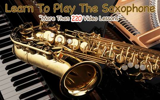 Learn To Play Saxophone screenshot 1