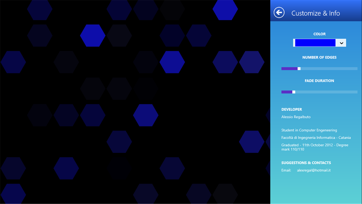 #3. Relaxing Screen (Windows) Podle: Alessio Regalbuto