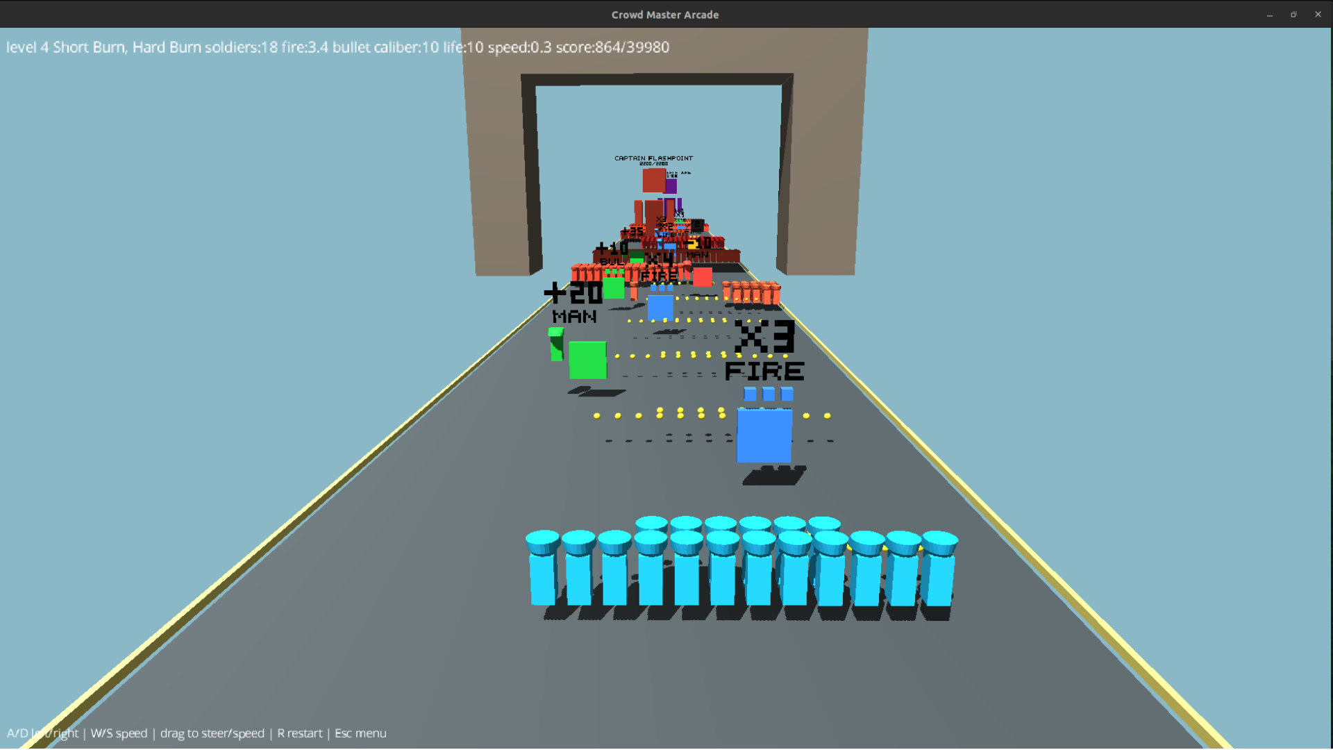 Crowd Master Arcade screenshot