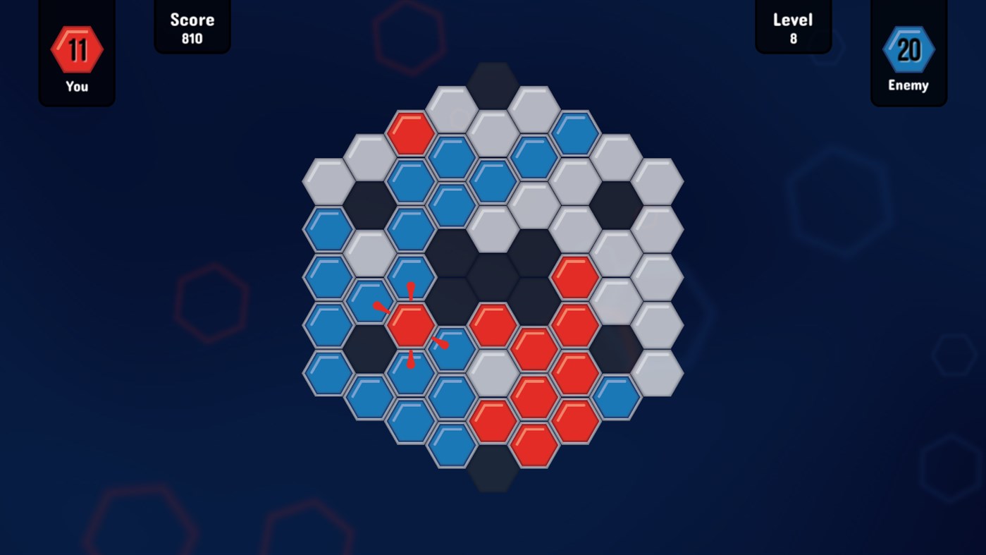 #7. Hexxagon - Board Game (Windows) 由: eSolutions Nordic AB