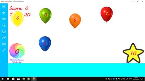 Math Balloon Game : Classic Kids Games Screenshots 1