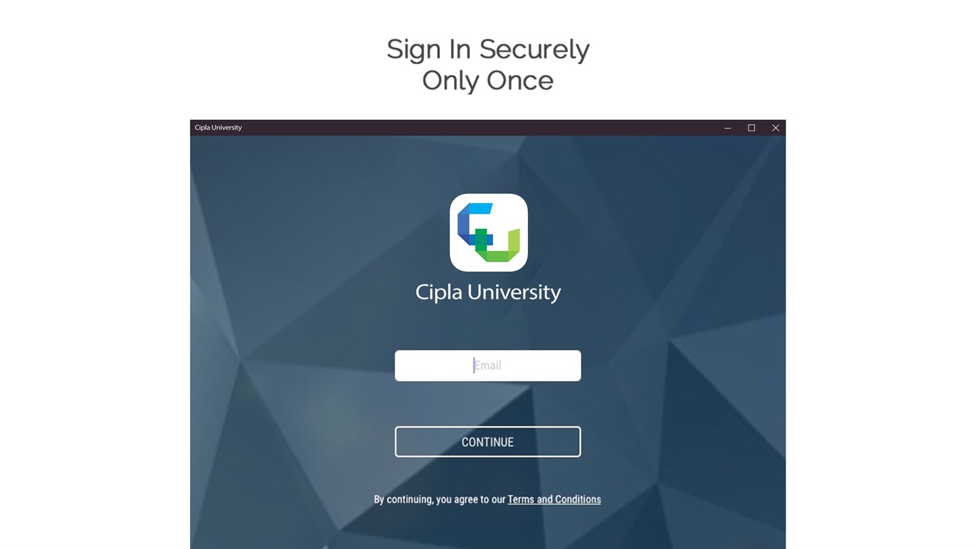 #1. CIPLA University (Windows) De: Cipla