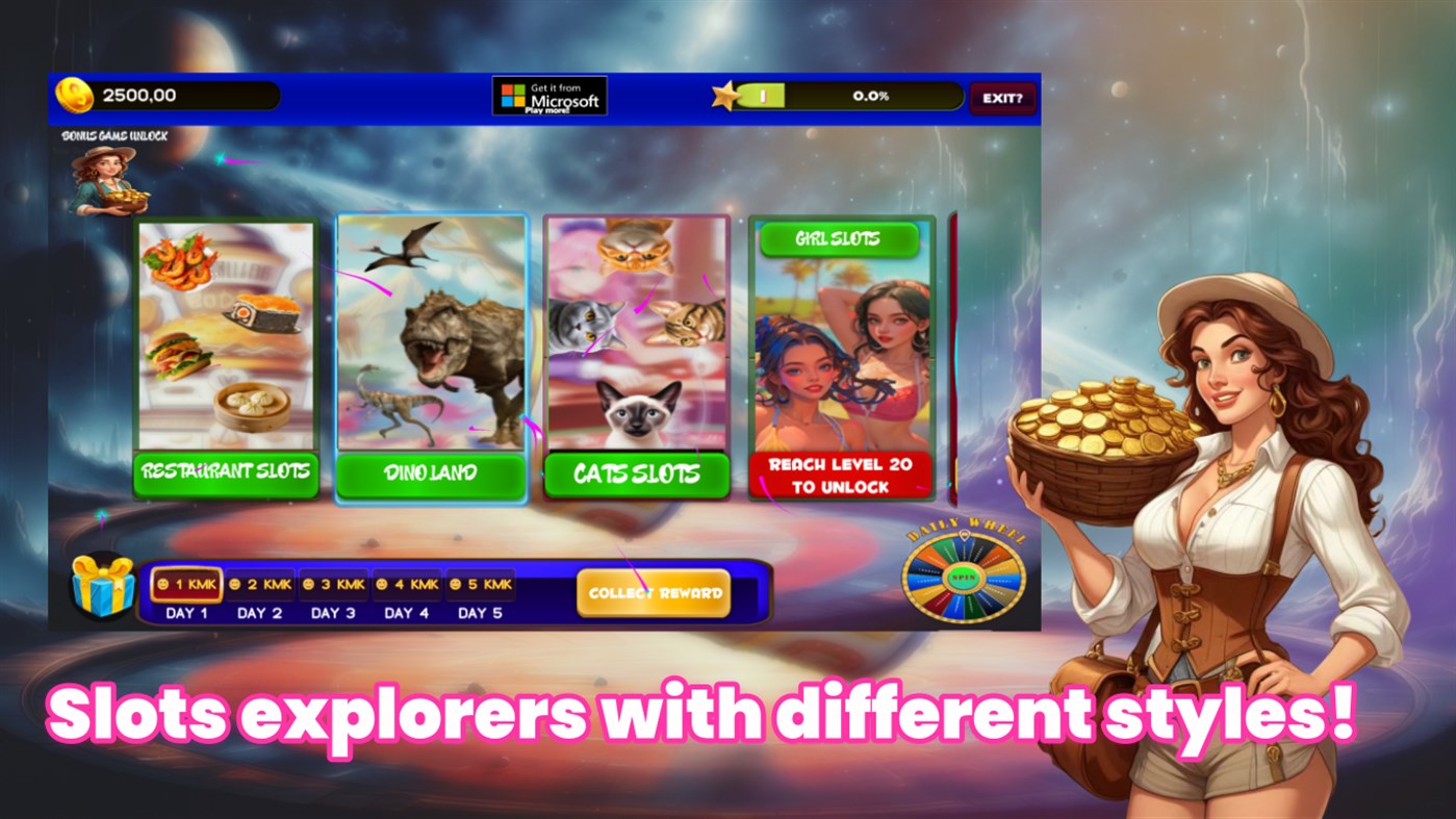 #1. Casino Games: Lucky Dare Slots (Windows) 来自: BigFishCube