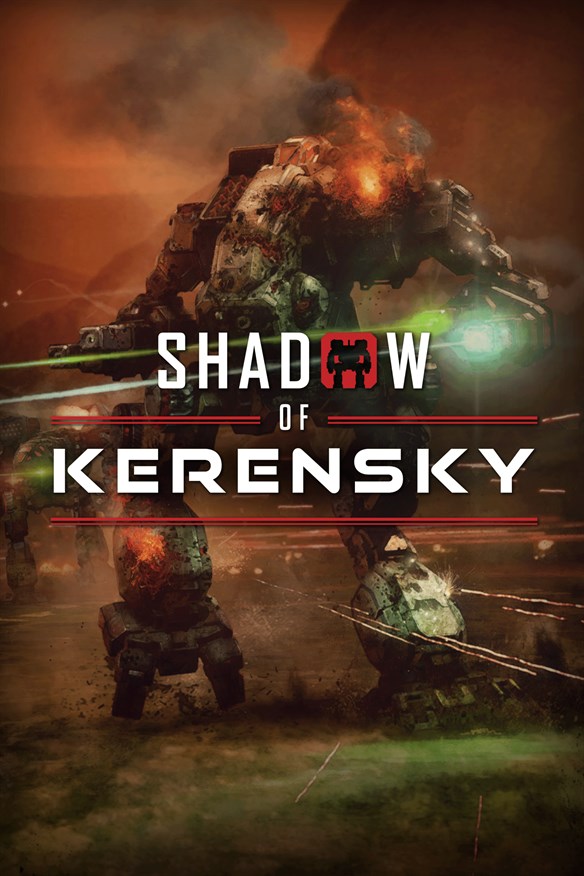 MechWarrior 5: Mercenaries - Shadow of Kerensky Xbox Series X|S and Xbox One cover art