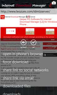 Internet Download Manager [LZ] Pro screenshot 1