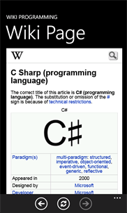 WikiProgramming screenshot 4