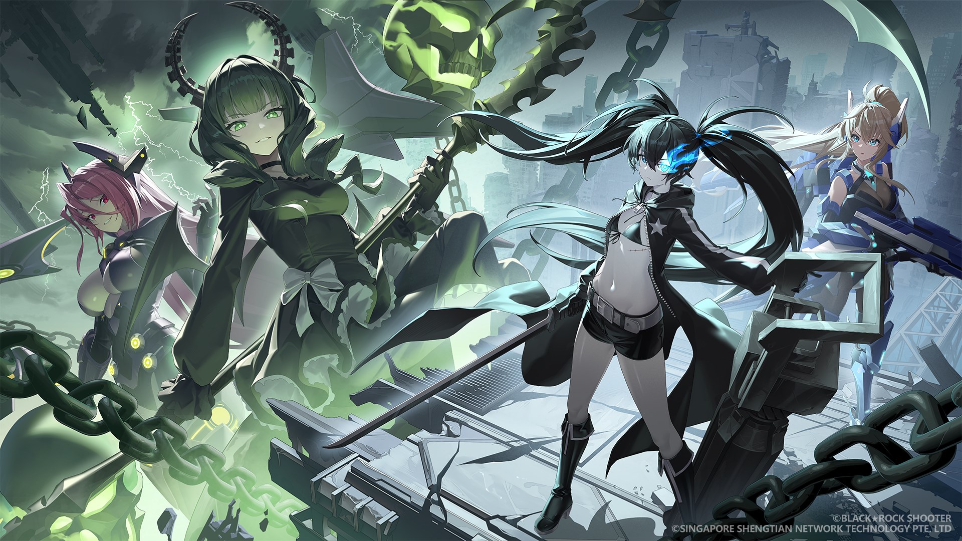 GVG-like Fighting Game