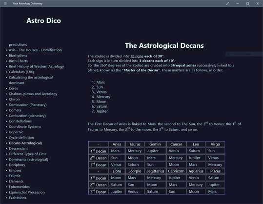 Your Astrology Dictionary screenshot 6