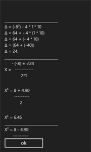 Equações Matemáticas screenshot 3