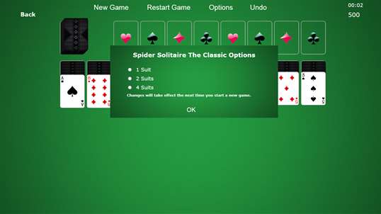 Spider Solitaire The Classic screenshot 3