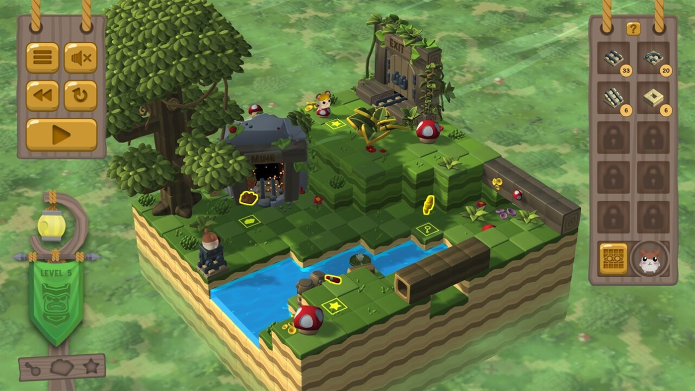 #1. Hamster on Rails (Xbox) بواسطة: DX Gameworks