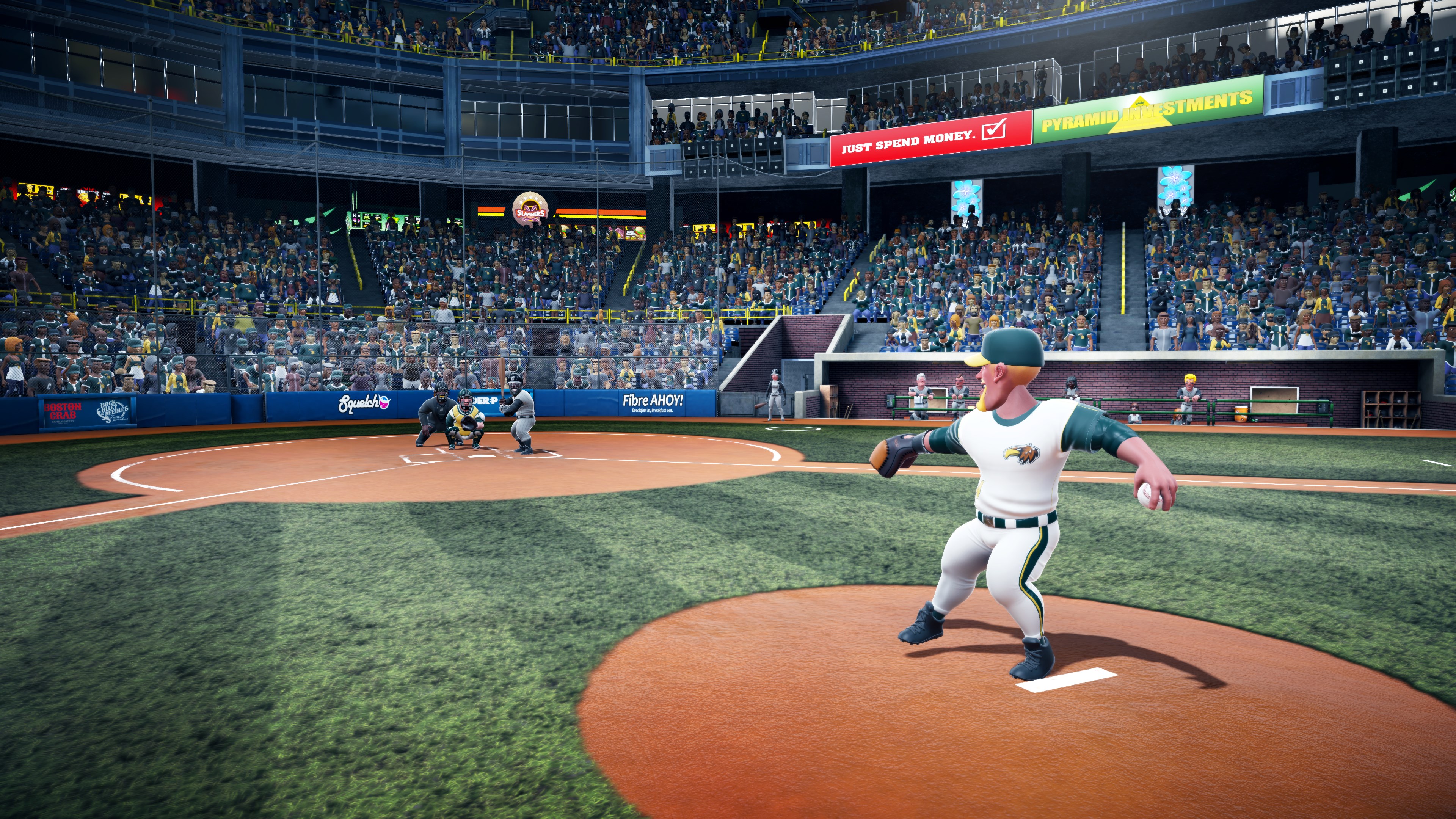Игра супер мег. Бейсбол EA Sports. Spor игра на ПК. Супер мега Бейсбол. Super Mega Baseball 2 (2018).